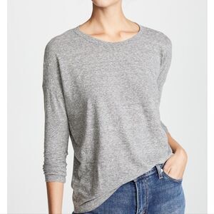 Madewell Ex Boyfriend Long Sleeve Tee  NWT Sz XXS